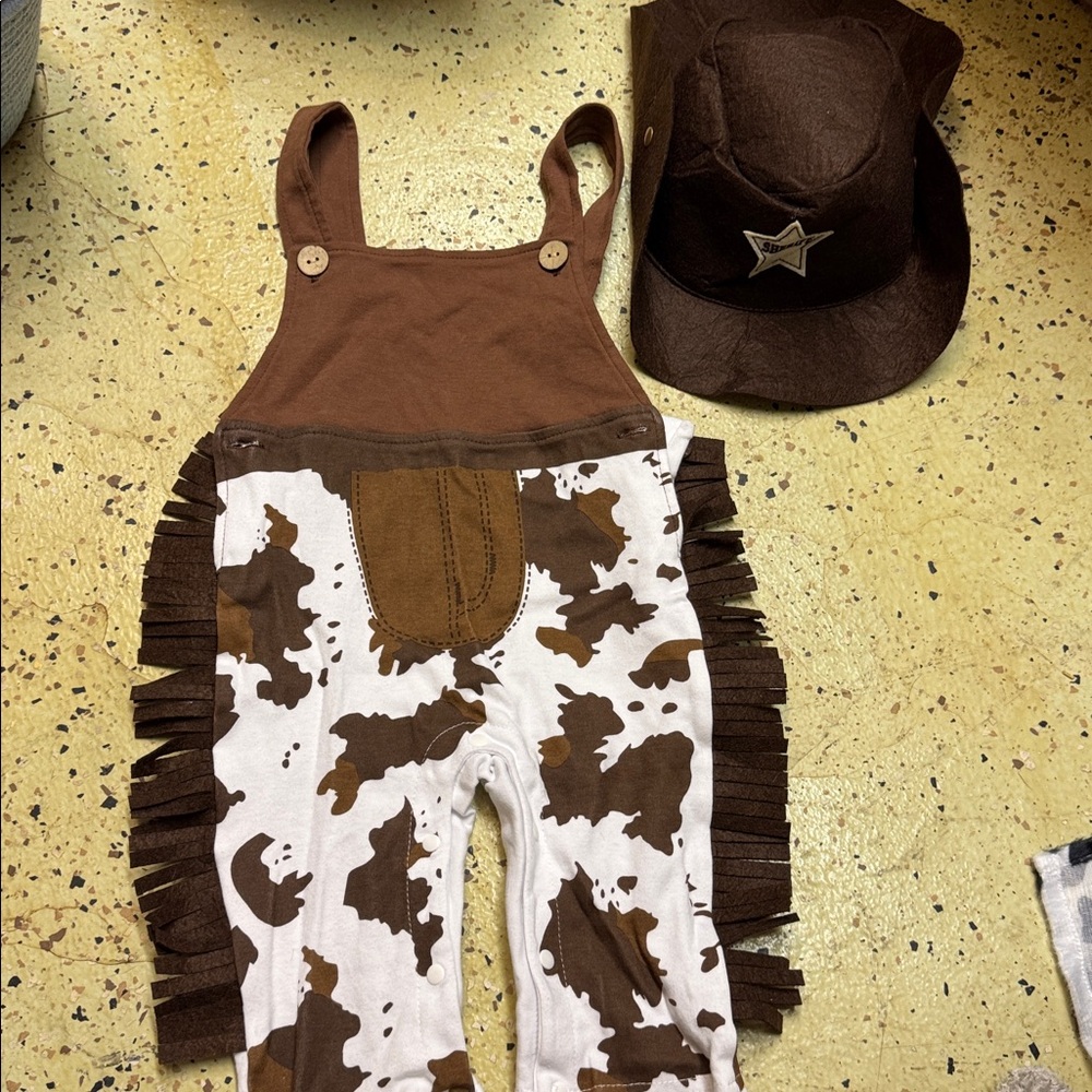 12 month old cowboy costume